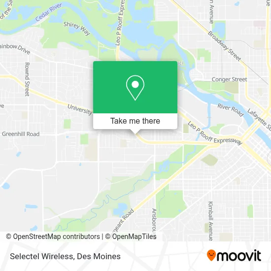 Selectel Wireless map