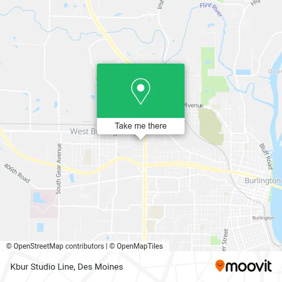 Kbur Studio Line map