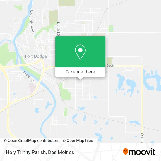 Holy Trinity Parish map