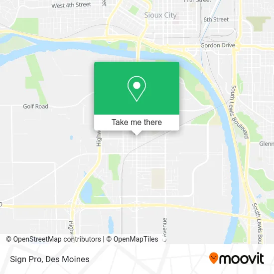 Sign Pro map