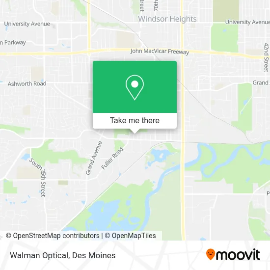 Walman Optical map