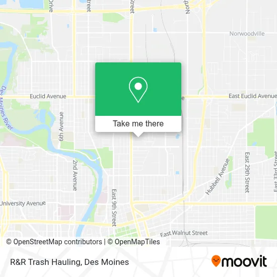 R&R Trash Hauling map