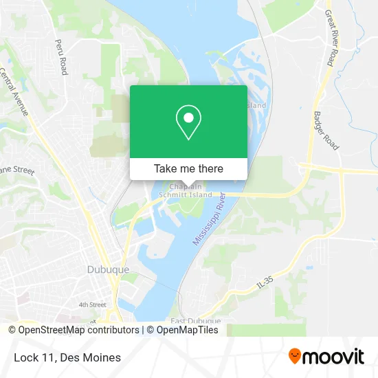 Lock 11 map