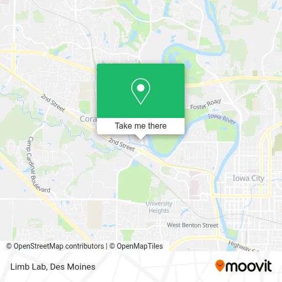 Limb Lab map
