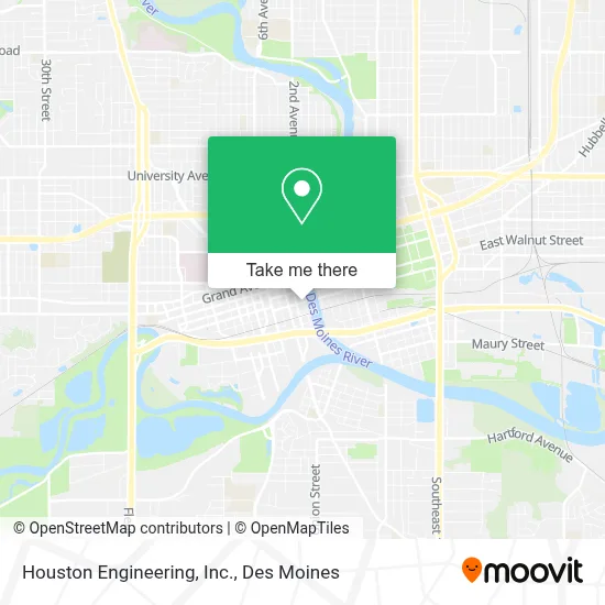 Houston Engineering, Inc. map
