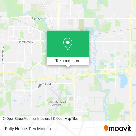 Rally House map