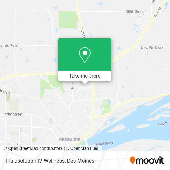 Fluidsolution IV Wellness map