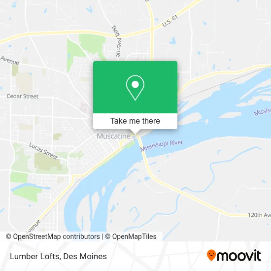 Lumber Lofts map