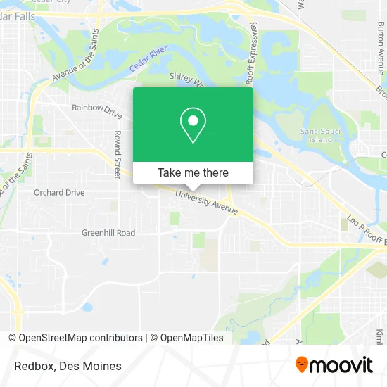 Redbox map