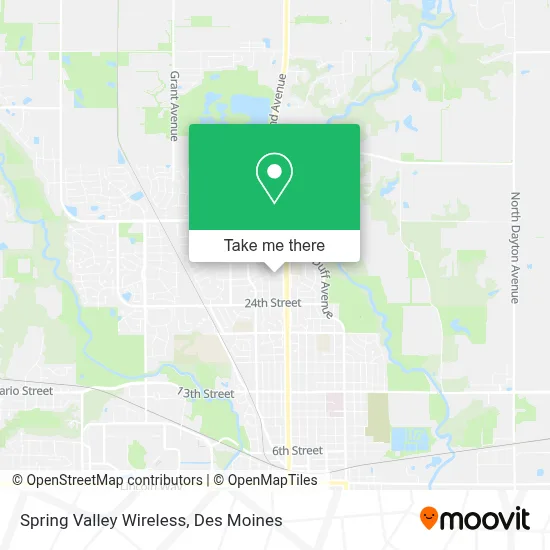 Spring Valley Wireless map