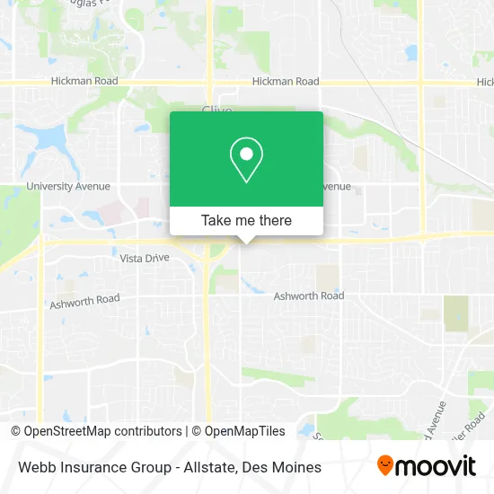 Webb Insurance Group - Allstate map