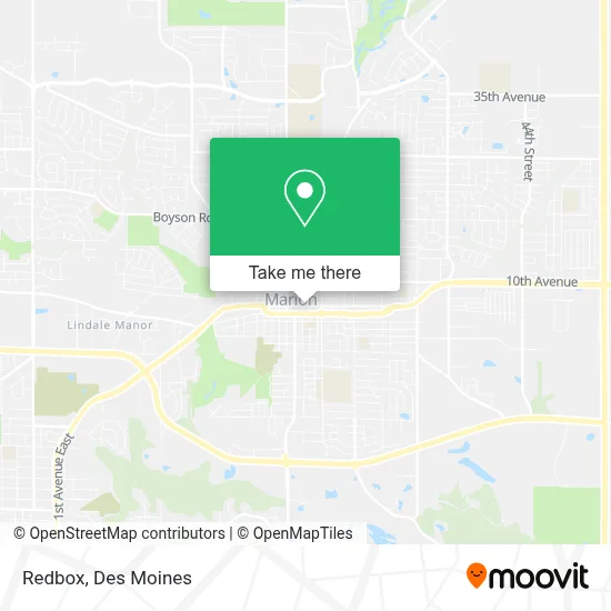 Redbox map