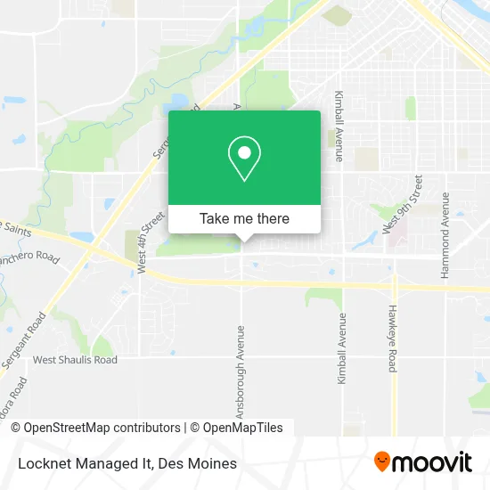 Locknet Managed It map