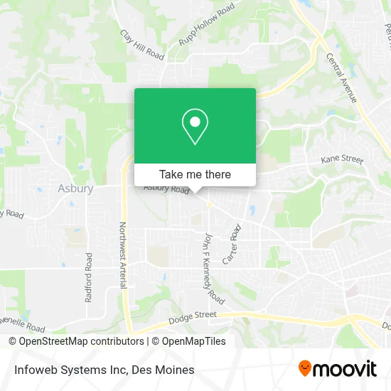 Infoweb Systems Inc map