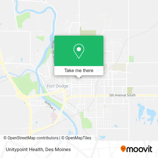 Unitypoint Health map