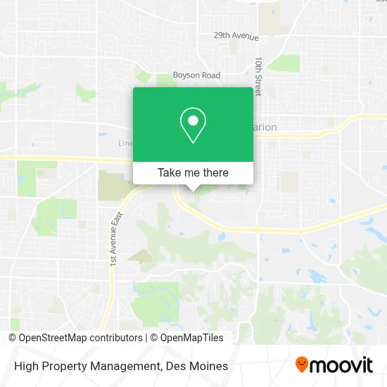 High Property Management map