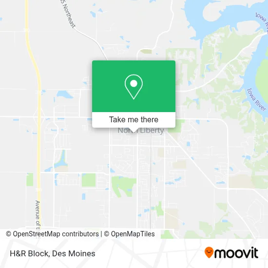 H&R Block map