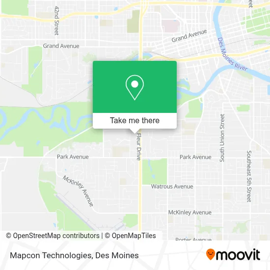 Mapcon Technologies map