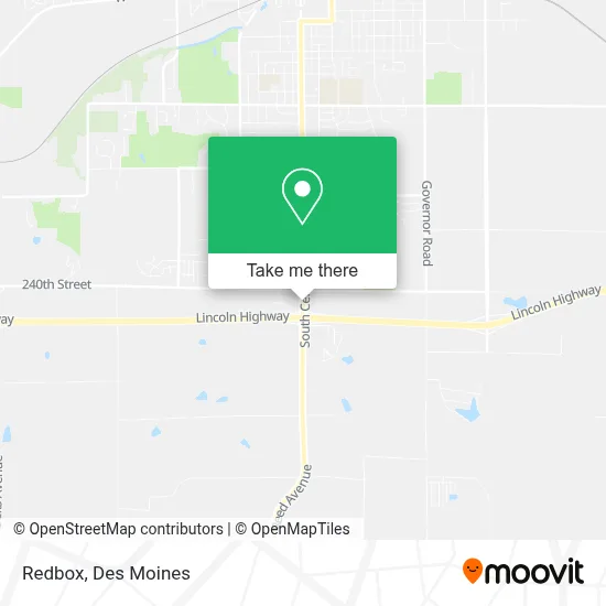 Redbox map