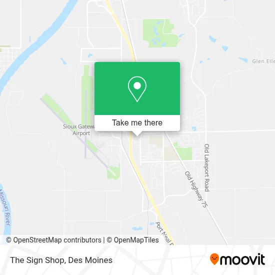 The Sign Shop map