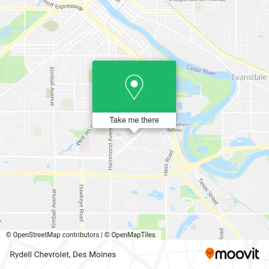 Rydell Chevrolet map