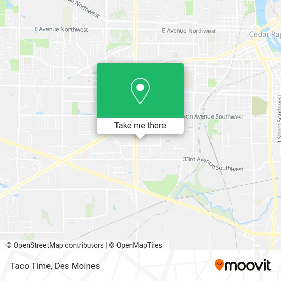 Taco Time map