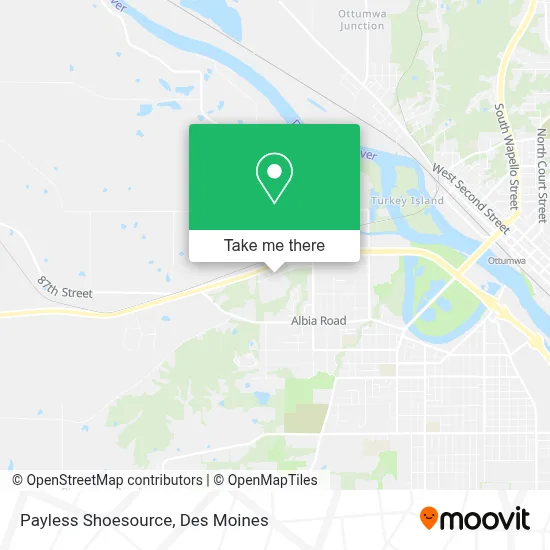 Payless Shoesource map