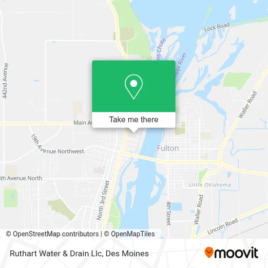 Ruthart Water & Drain Llc map