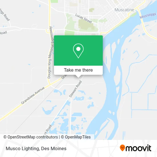 Musco Lighting map