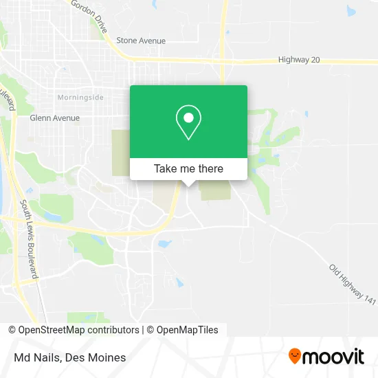 Md Nails map