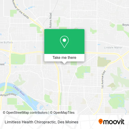 Limitless Health Chiropractic map