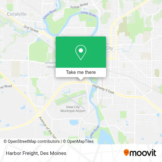 Harbor Freight map