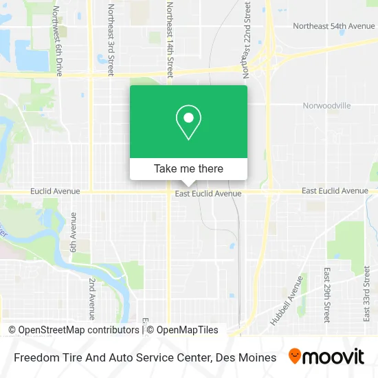 Freedom Tire And Auto Service Center map