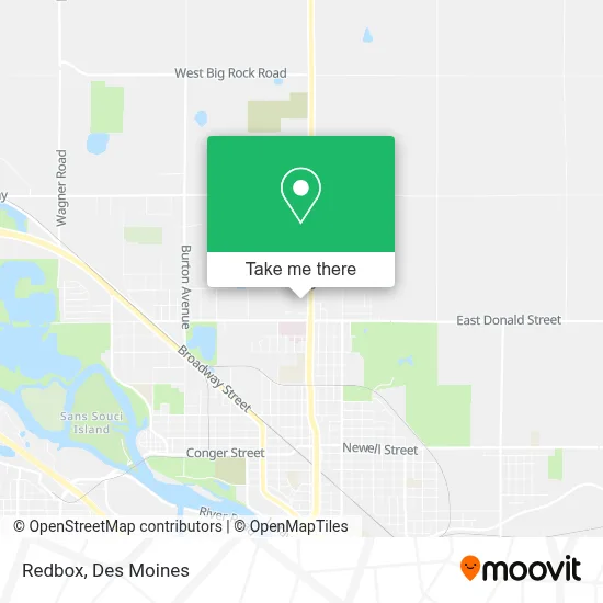 Redbox map