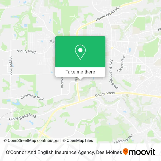 O'Connor And English Insurance Agency map