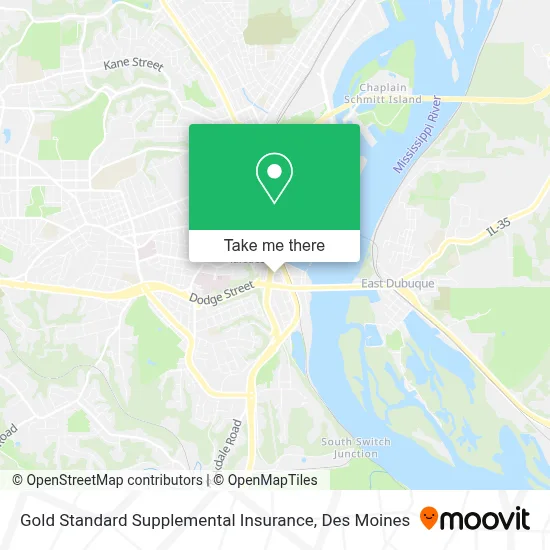 Gold Standard Supplemental Insurance map
