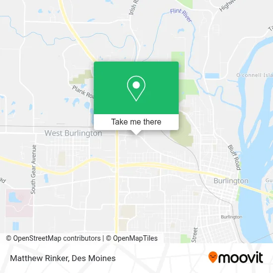 Matthew Rinker map