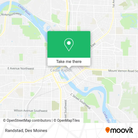 Randstad map