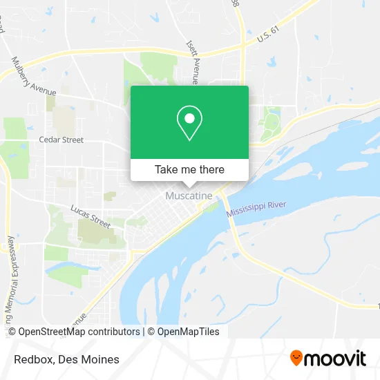Redbox map