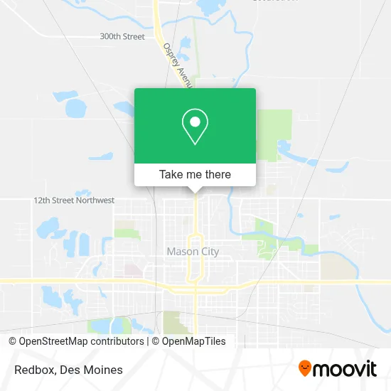 Redbox map