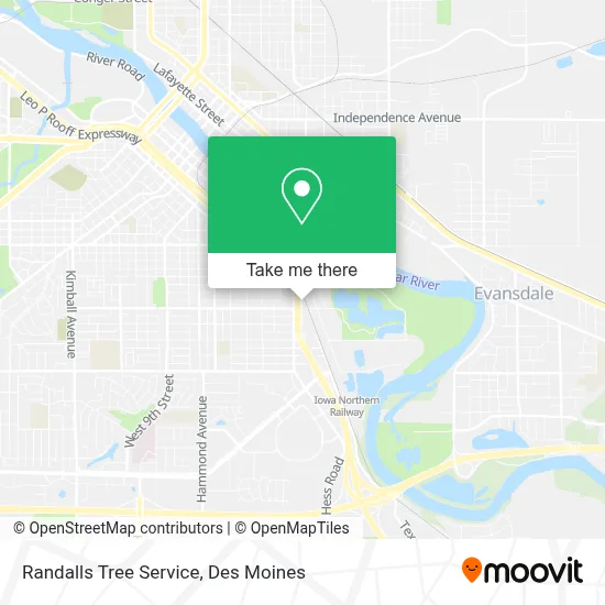 Randalls Tree Service map