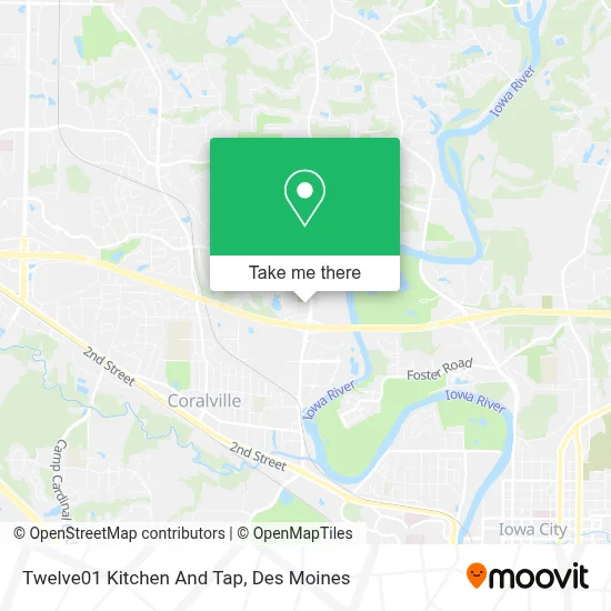 Twelve01 Kitchen And Tap map