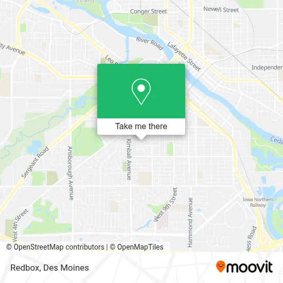 Redbox map