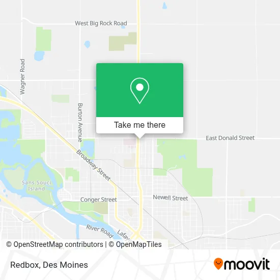 Redbox map