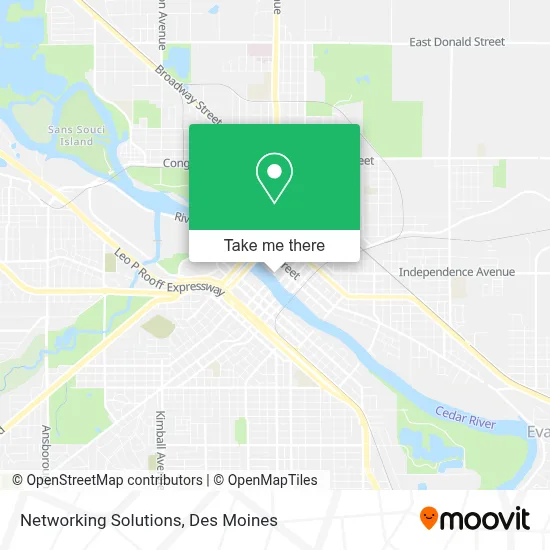 Networking Solutions map