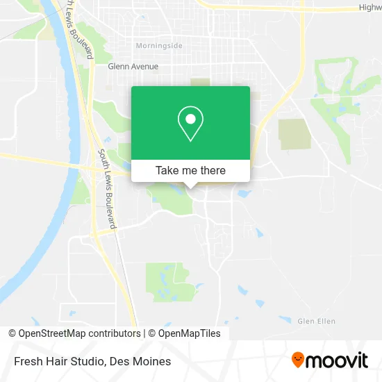 Fresh Hair Studio map