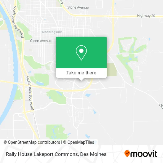 Rally House Lakeport Commons map