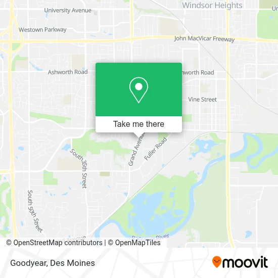 Goodyear map