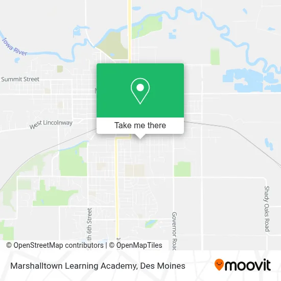 Marshalltown Learning Academy map