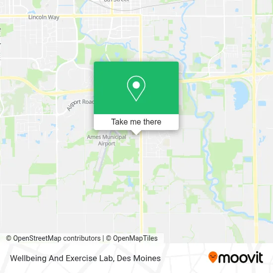 Wellbeing And Exercise Lab map